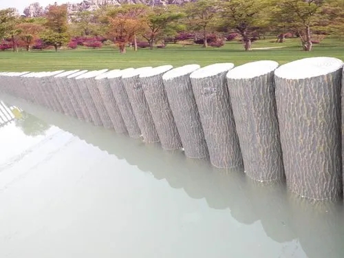 仿木樁